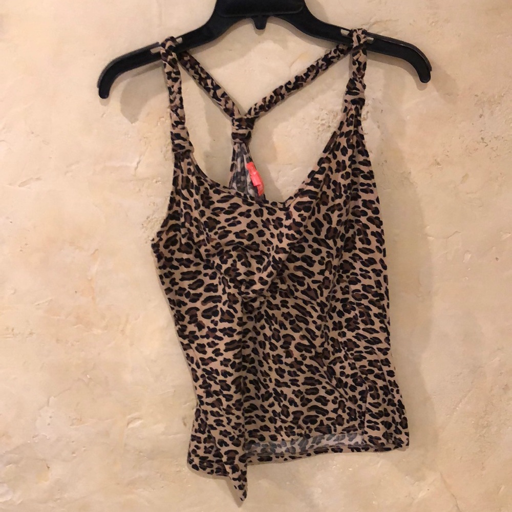 Leopard print Shameless women's tank
